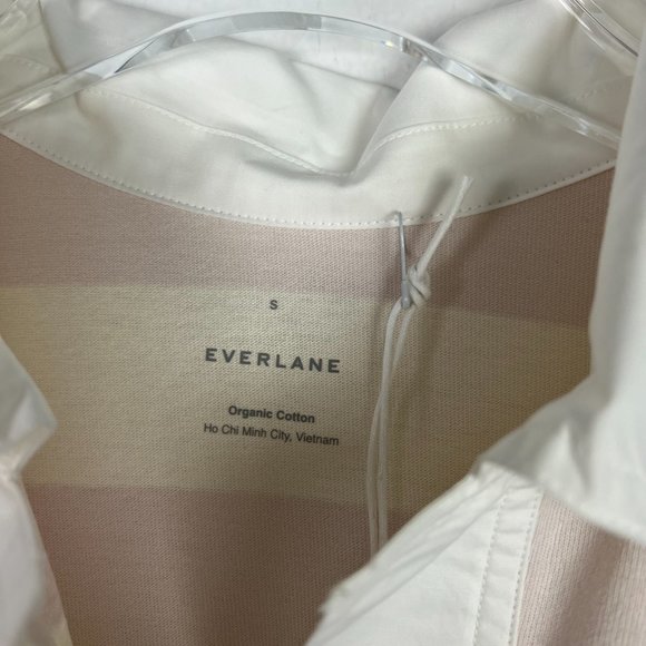 NWT Everlane The Retro Jersey Polo Shirt Organic Cotton Stripes Size Small S NEW - Picture 5 of 13